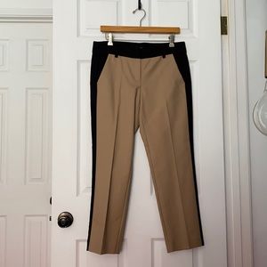 Ann Taylor Loft Khaki tuxedo pant